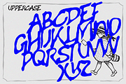 GOWAK — Raw Font, a Handwritten Font by Enxyclo Studio (Thumbnail 12 of 14)