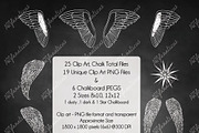 PHOTO ANGEL CHALK CLIPART, an Illustration by Artfanaticus (Thumbnail 3 of 5)