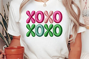 Valentine's Day Heart XOXO Png, XOXO, an Illustration by Designking (Thumbnail 4 of 6)