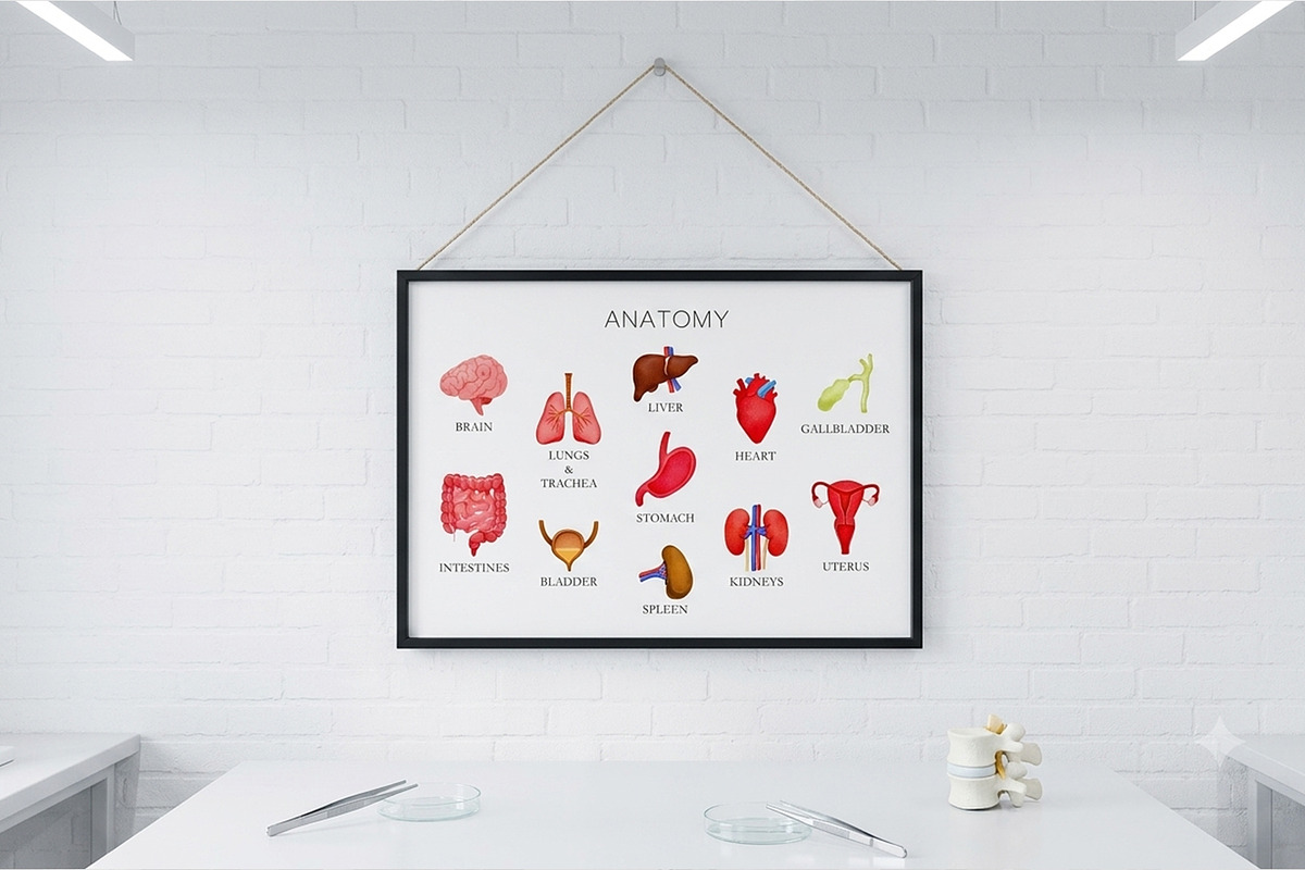 Human Internal Organs Clipart, a Healthcare Illustration by the_myro (Photo 3 of 11)