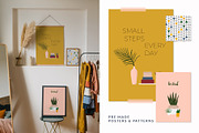 Home Office (stay home), a Decorative Illustration by helgascandinavus (Thumbnail 4 of 8)