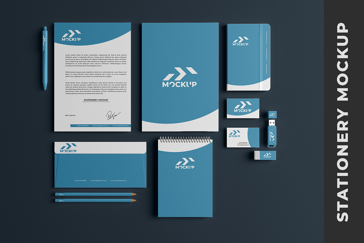 Branding Stationery Mockup, a Product Mockup by Pixie Creative (Photo 5 of 6)