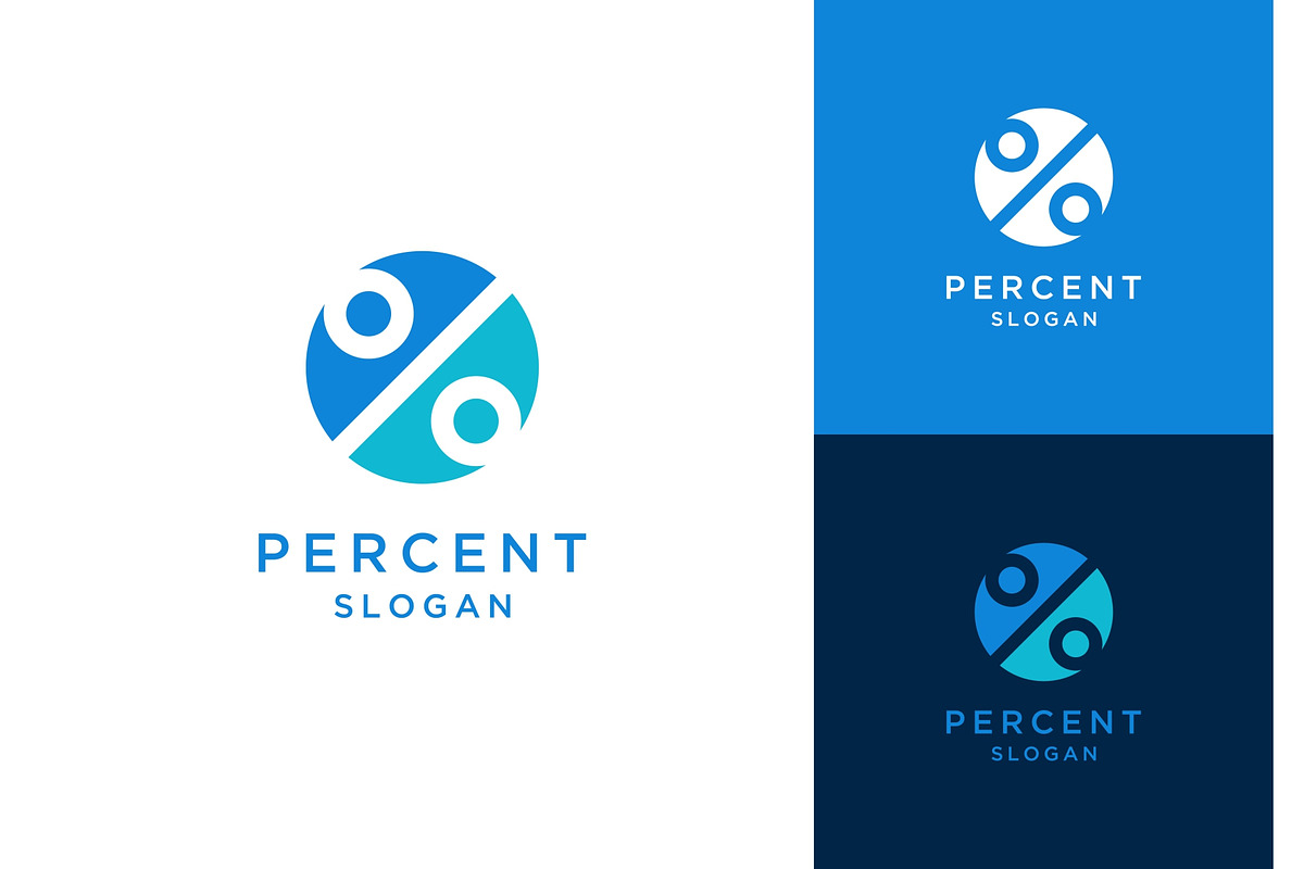 Percent Discount Circle Logo, a Branding & Logo Template by ika trisiana (Photo 1 of 2)