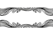 Vintage Wave Ornament Frame Bundle, an Illustration by Designer_Momina (Thumbnail 18 of 51)