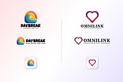 10 Vibrant 3D Gradient Logo Pack, a Branding & Logo Template by AmmarZahoor (Thumbnail 6 of 10)