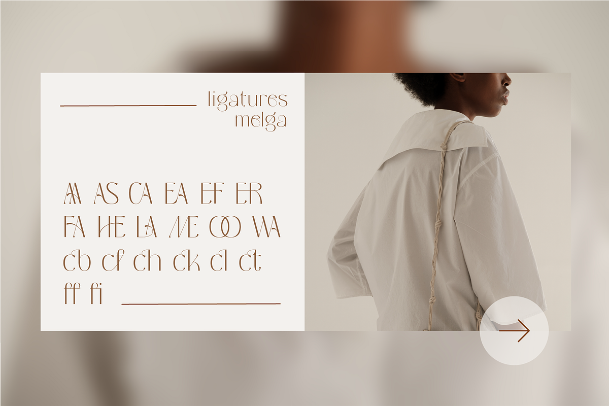 Melgis - Beauty Line & Simple Font, a Sans Serif Font by AuthenType (Photo 8 of 15)