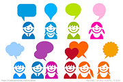 Avatar bundle, 160 vector icons, an Icon by Illustree (Thumbnail 11 of 12)