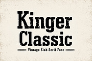 Kinger Classic, a Slab Serif Font by Wow Magic (Thumbnail 1 of 5)