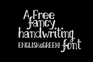 Nikolaidis Handwrinting font
