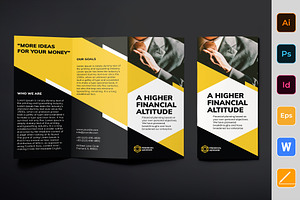 Financial Advisor Brochure Trifold