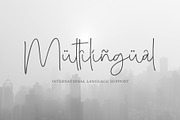 Amichan - Elegant Script, a Script Font by Salamahtype (Thumbnail 8 of 10)