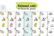 KotoYoga - patterns and prints, an Animal Illustration by Zooza Art (Thumbnail 3 of 6)