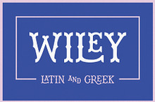 Wiley Decorative Latin & Greek Font