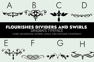 Flourishes Dividers &Swirls Dingbats