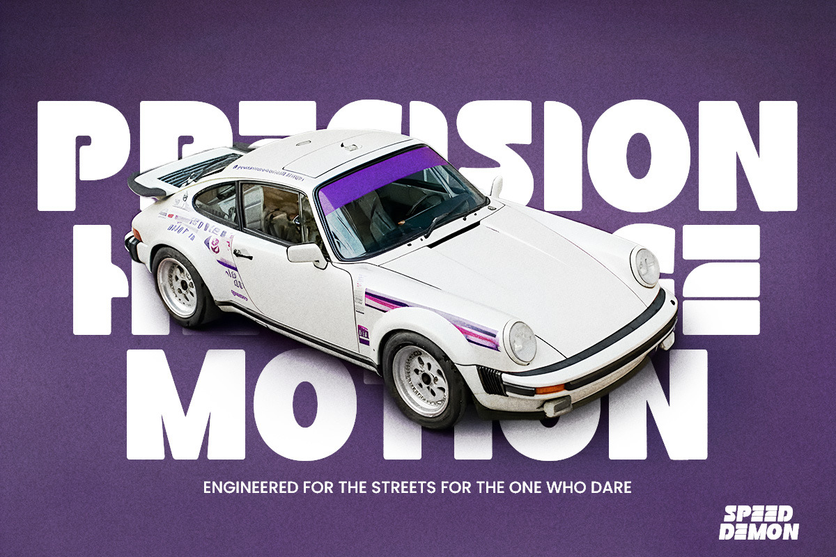 Speed Demon - Bold Retro Racing Type, a Sans Serif Font by Rillatype (Photo 2 of 13)