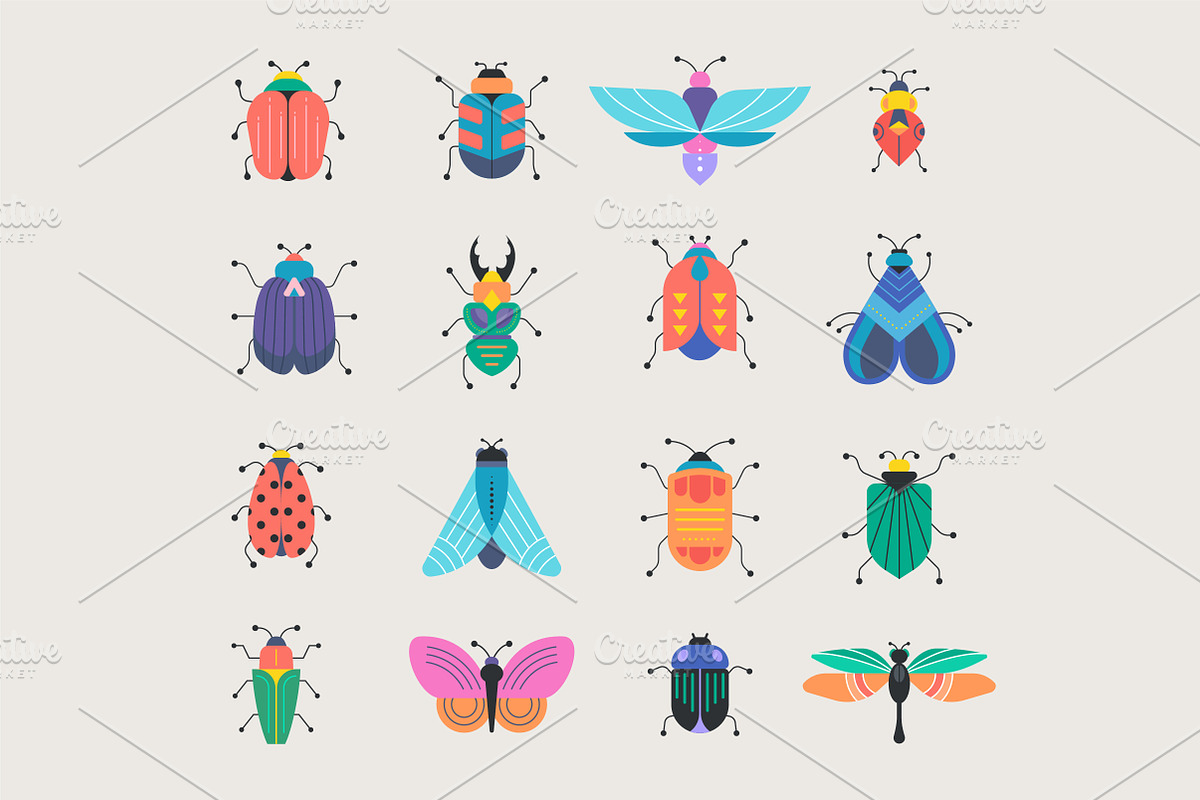 Bugs and insects collection, an Animal Illustration by Marish (Photo 2 of 7)