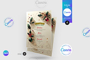 Christmas Menu Flyer Template, a Flyer Template by Aam360 (Thumbnail 2 of 3)