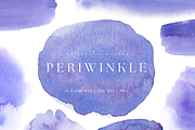 Periwinkle Violet Watercolor Washes, a Texture Graphic by Kolorata Art (Thumbnail 1 of 5)