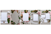 Linen - Invite Mock Up Bundle, an Arts & Entertainment Photo by Mockette (Thumbnail 2 of 3)