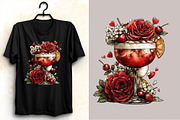 Valentine Whimsical Cocktail Clipart, an Illustration by SVGArt (Thumbnail 7 of 7)