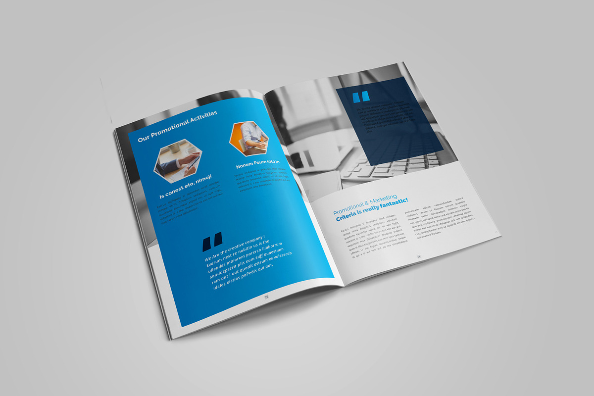 Business Project Proposal Design, a Brochure Template by Layout Design (Photo 7 of 8)