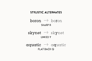 Post Serif - Vintage slab-serif, a Slab Serif Font by Jacob Waites (Thumbnail 7 of 11)
