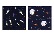 Witchcore Magical Halloween Patterns, a Pattern Graphic by Coco Bloom (Thumbnail 4 of 6)