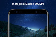 Samsung Galaxy S8 Android Mockups, an iPhone Mockup by RadekBroz (Thumbnail 3 of 7)