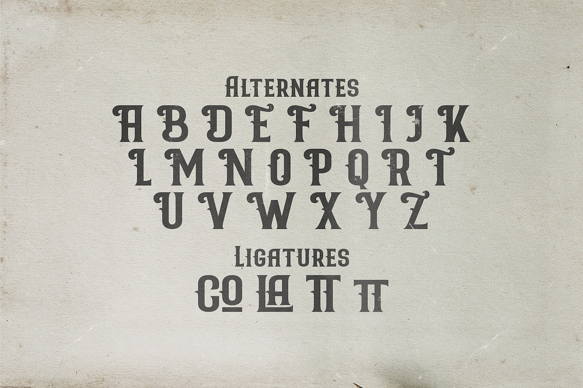 Nicolas - Victorian Style Font, a Blackletter Font by StringLabs (Photo 12 of 12)
