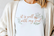 It Is Well With My Soul PNG, Trendy, a Graphic by Vector Portal (Thumbnail 1 of 9)