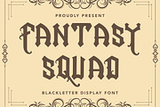 FantasySquad - Blackletter Font, a Symbol Font by AQR Studio (Thumbnail 1 of 10)