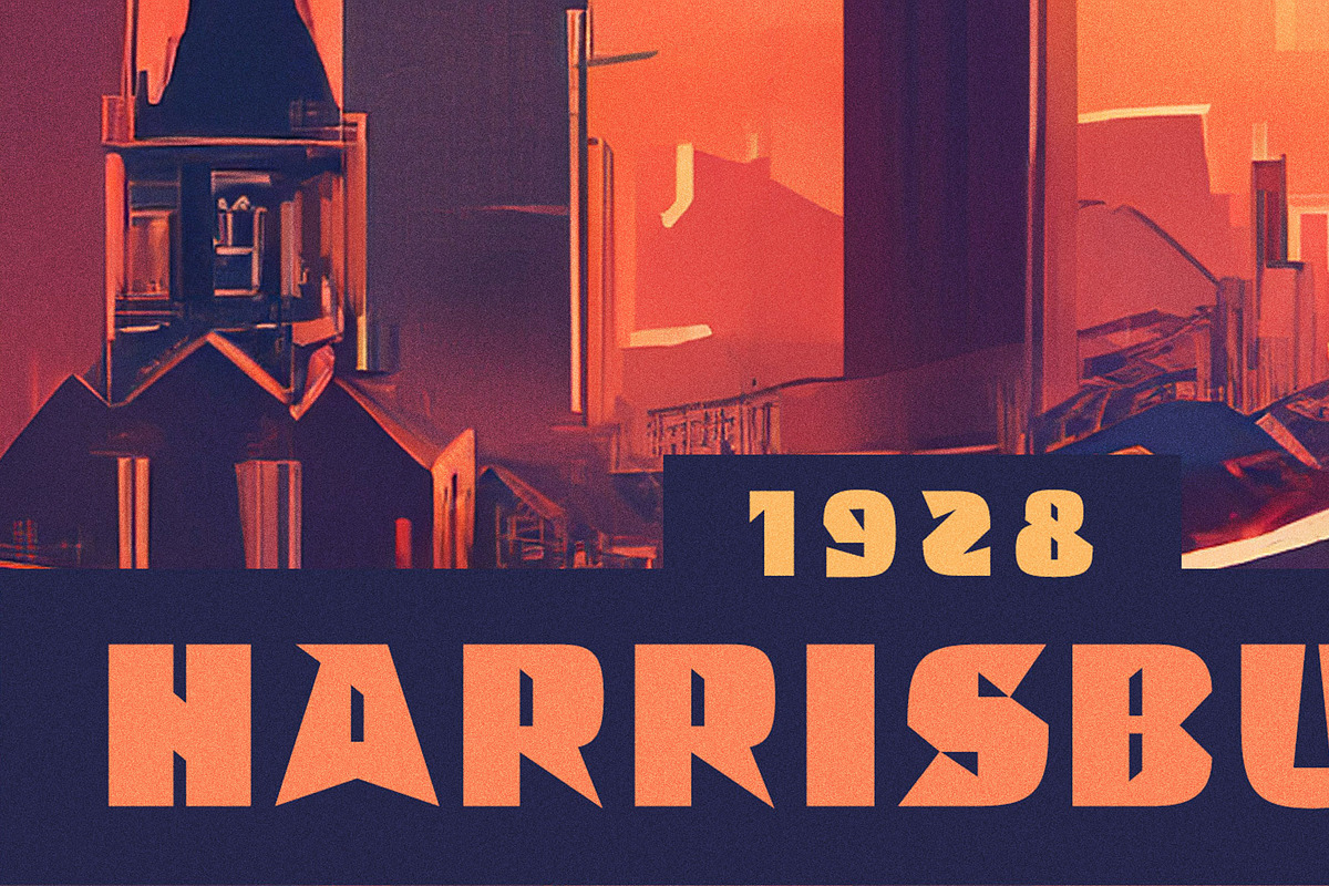 Executa - Bold Art Deco + Freebies, a Sans Serif Font by Parker Creative (Photo 4 of 12)
