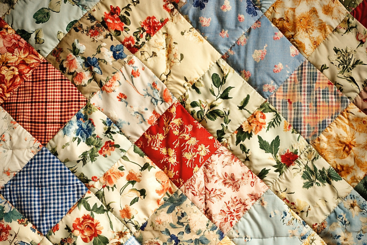 Rustic Quilt Patchwork, a Pattern Graphic by Printable Treasure (Photo 2 of 4)