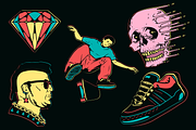 32+ Apparel T-Shirt Vector Prints, an Illustration by Den Marty Studio (Thumbnail 20 of 24)