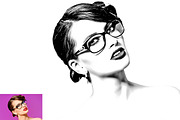 Exclusive B & W Portrait Ps Action, an Action Add-On by Studio Retouch (Thumbnail 8 of 12)