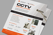 CCTV Installation Flyer, a Flyer Template by graphicook (Thumbnail 2 of 3)