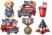 The Great American Clipart Set, an Illustration by OK Design (Thumbnail 4 of 5)