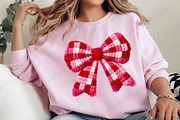 Faux Yarn Valentine Bow Png, an Illustration by Dream Creation (Thumbnail 2 of 4)