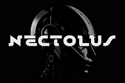 Nectolus - Futuristic Display Font, a Sans Serif Font by Surplus Type Co (Thumbnail 1 of 6)