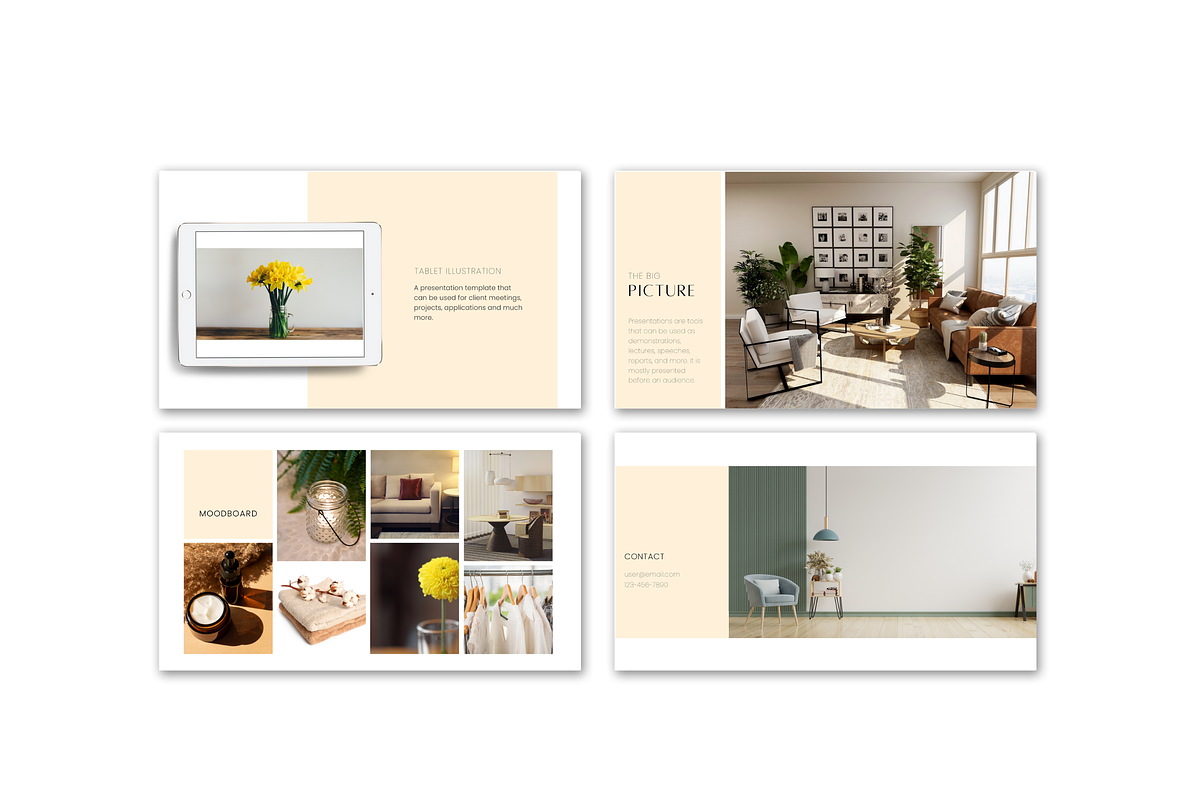 Presentation & Lookbook Template, a Presentation Template by Templits (Photo 7 of 7)