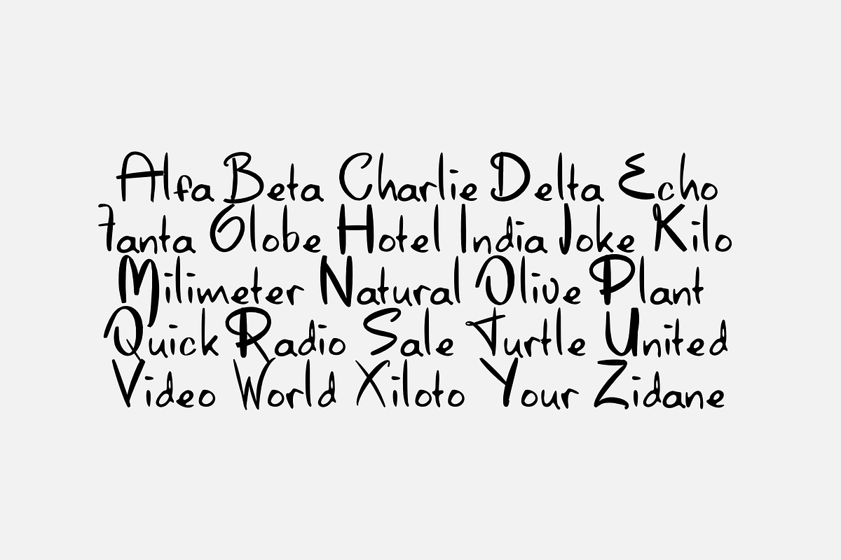 Scrawlton - Handwritten Pen font, a Handwritten Font by Gittype (Photo 8 of 12)