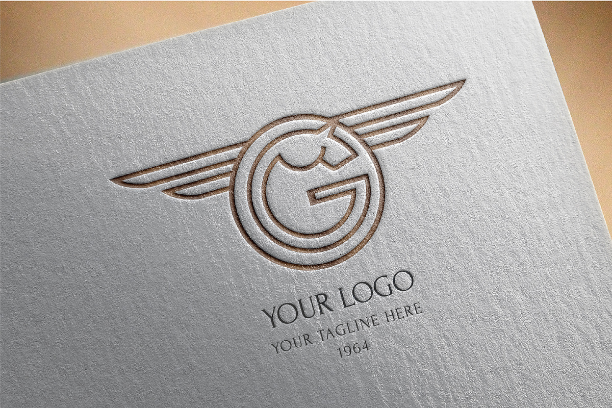 G Pegasus Logotype + BONUS, a Branding & Logo Template by Alexandra De Angelis (Photo 8 of 10)