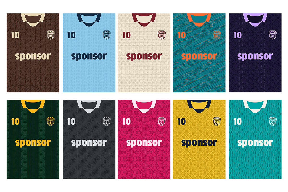 Bundles Sport Jersey Pattern Design, a Pattern Graphic by Evloxx Studio (Photo 11 of 11)