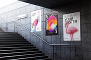 Busway Glued Poster Mockup, an Advertising Mockup by Cutna Studio (Thumbnail 5 of 8)