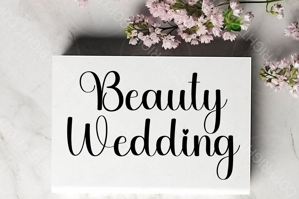 Wedding Dreaming, a Handwritten Font by InermediaSTUDIO (Photo 2 of 8)