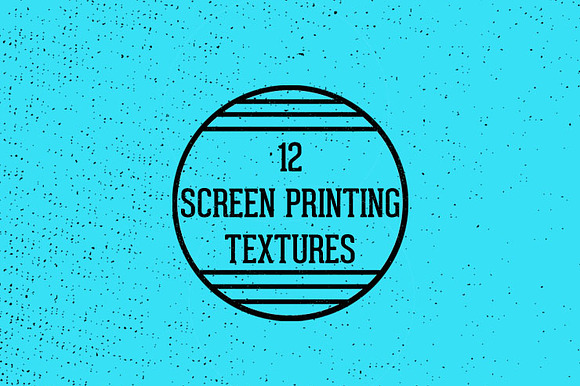 Screen Printing Textures preview 6