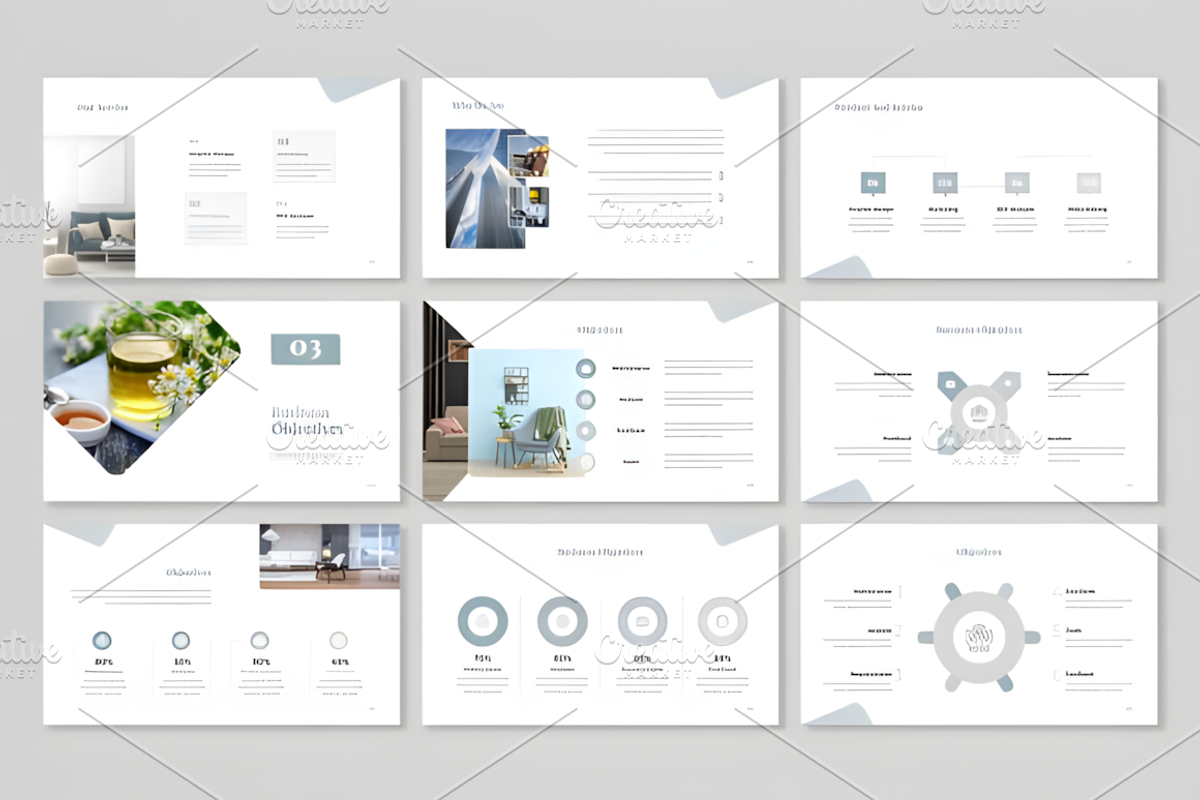 Minimalist Business Plan Presentatio, a Presentation Template by Design Station (Photo 6 of 9)
