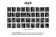 JAZZ - SVG Color Font, a Sans Serif Font by Struvictory.art (Thumbnail 4 of 9)