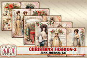 Christmas Fashion-2, a Person Illustration by CraftArtStory (Thumbnail 4 of 7)