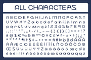 CS Deimos Drawn, a Sans Serif Font by Craft Supply Co. (Thumbnail 8 of 8)